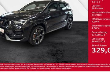Cupra Ateca 33.500 km 36.830 &euro; Giessen 35394
