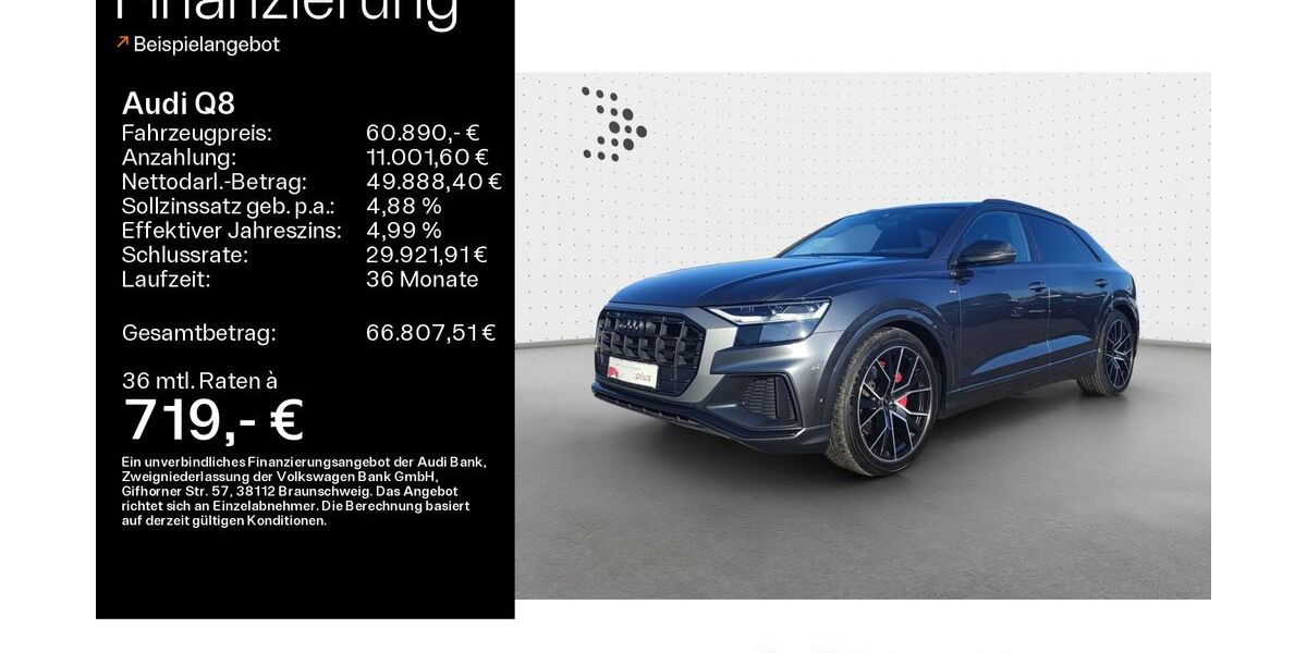 Audi Q8 79.841 km 58.890 &euro; Bad Nauheim 61231
