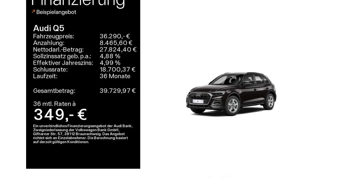 Audi Q5 45.832 km 36.290 &euro; Bad Nauheim 61231