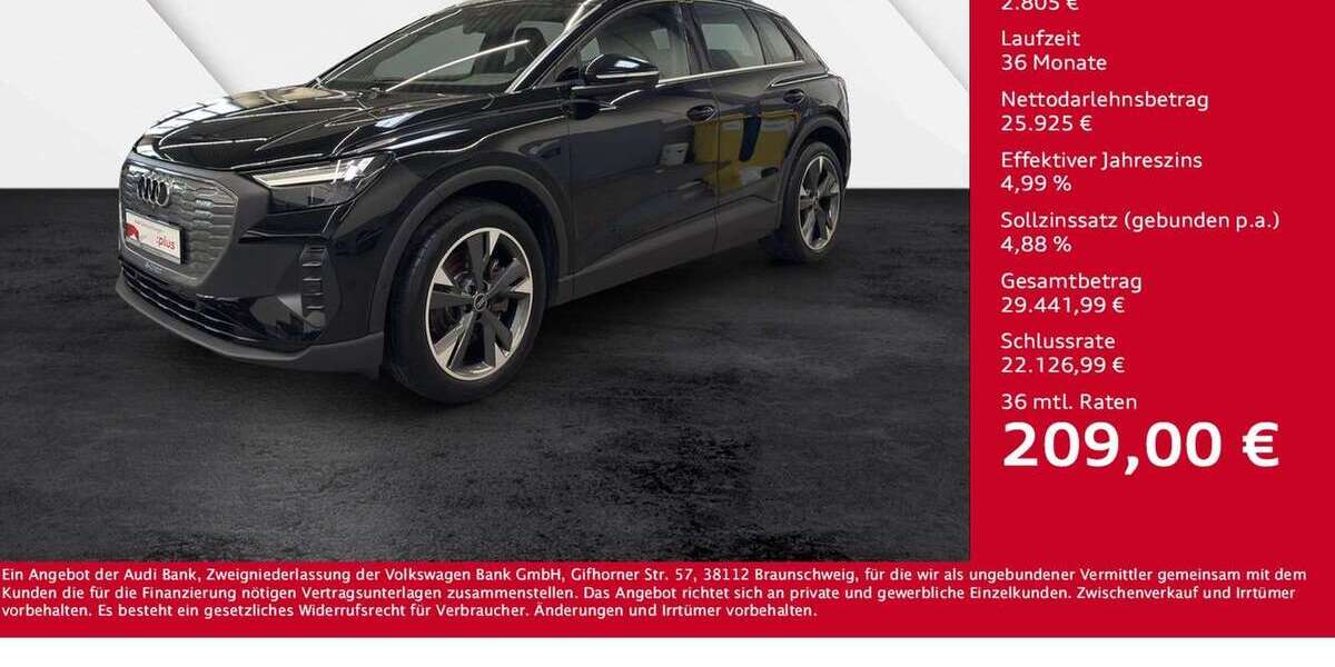 Audi e-tron 73.750 km 28.730 &euro; Gießen 35394