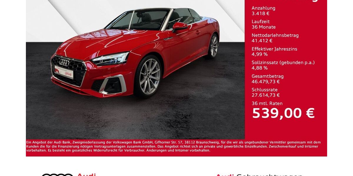 Audi A5 29.000 km 43.830 &euro; Giessen 35394