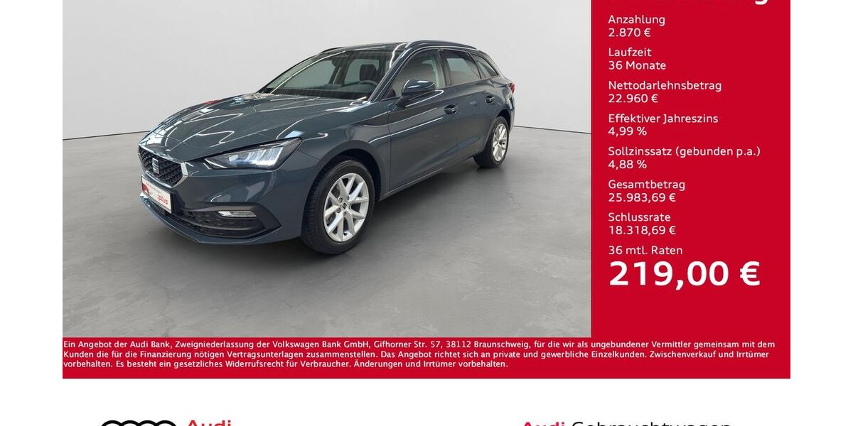 Seat Leon 1.050 km 25.830 &euro; Giessen 35394