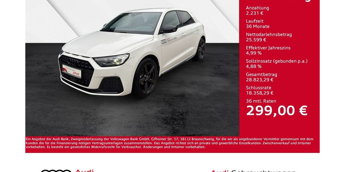 Audi A1 11.000 km 27.830 &euro; Giessen 35394