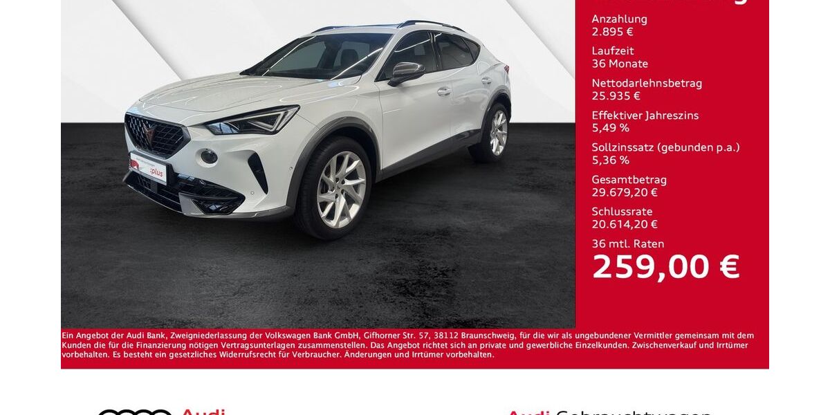 Cupra Formentor 30.700 km 28.230 &euro; Giessen 35394