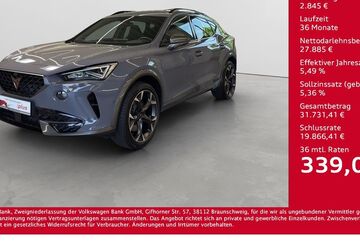 Cupra Formentor 21.450 km 29.430 &euro; Giessen 35394