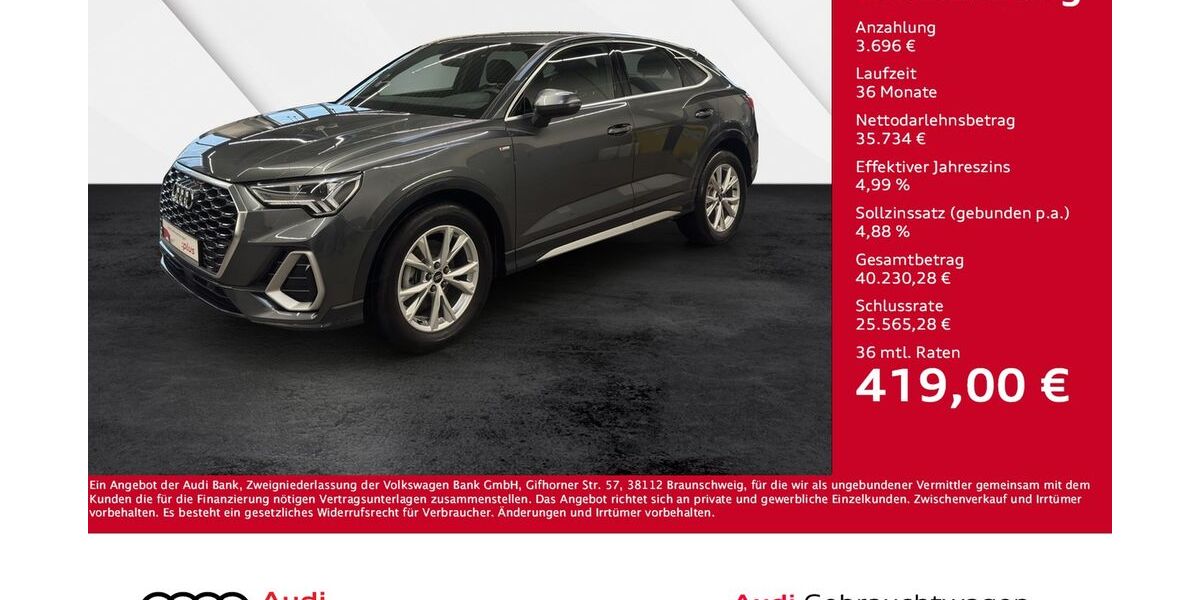 Audi Q3 5.250 km 38.930 &euro; Giessen 35394