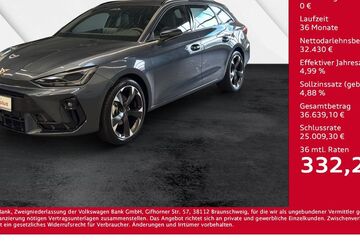 Cupra Leon 1.050 km 32.430 &euro; Giessen 35394