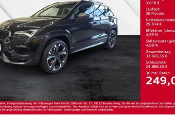 Cupra Ateca 29.150 km 32.630 &euro; Giessen 35394