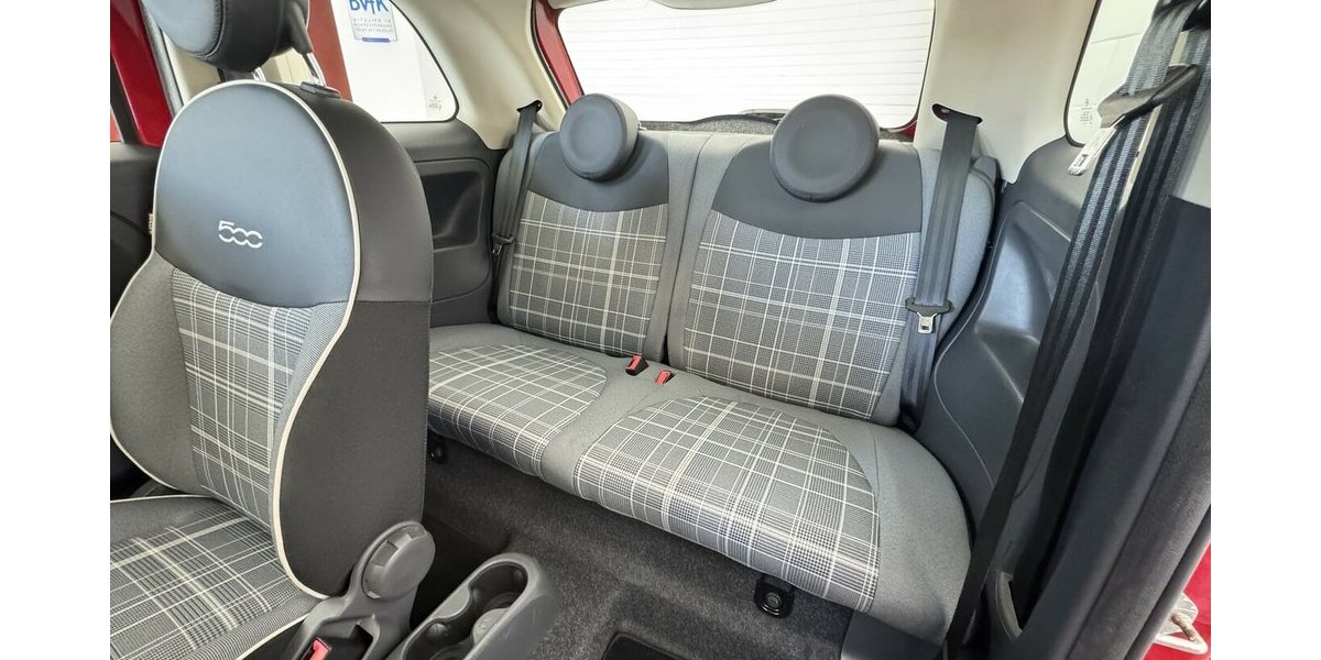 Fiat 500 0.9 TwinAir Lounge Schiebedach Klima PDC 50.900 km 10.420 &euro; Lich 35423