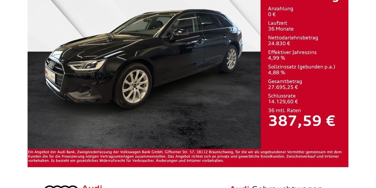Audi A4 50.350 km 24.830 &euro; Giessen 35394