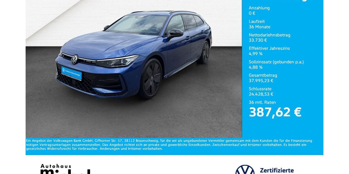 VW Passat Variant 43.200 km 33.730 &euro; Gießen 35394