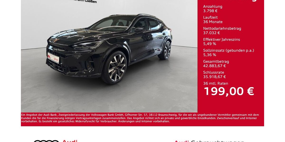 Cupra Formentor 1.050 km 40.830 &euro; Giessen 35394