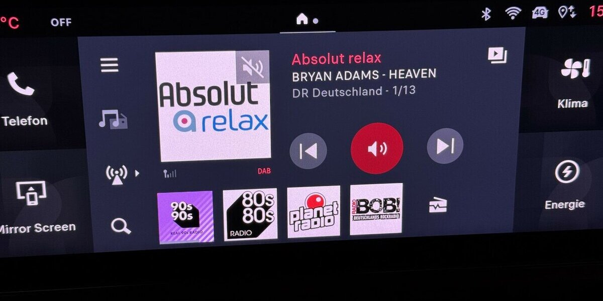 Fiat 600E Red 54 KWh 1.Hand Full LED Carplay 14.500 km 21.880 &euro; Lich 35423