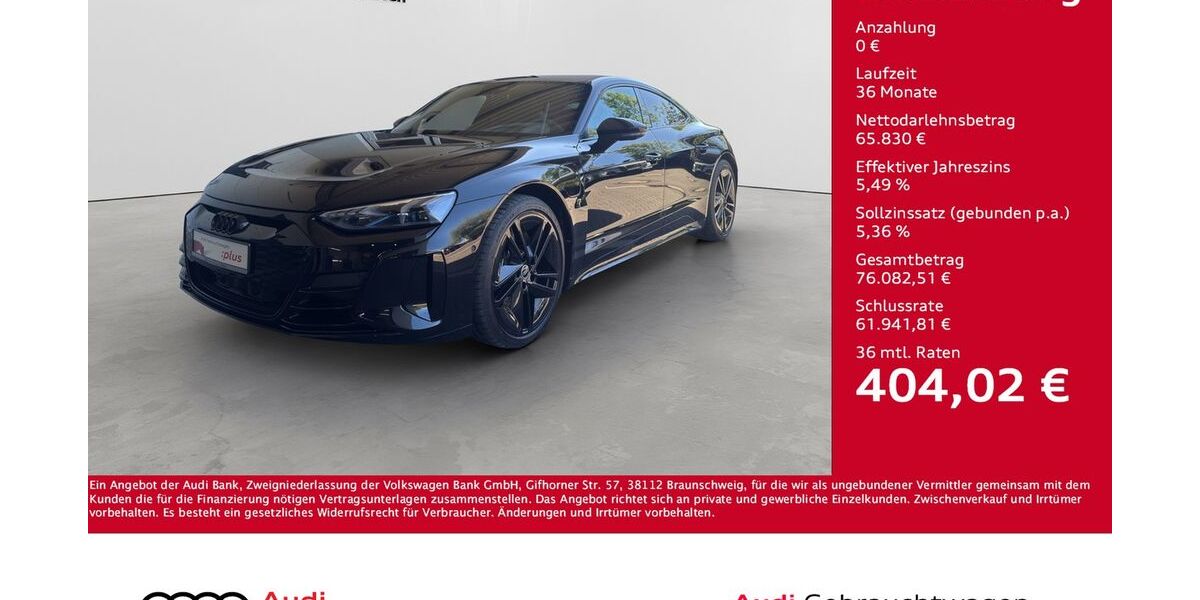 Audi RS e-tron GT 50.100 km 65.830 &euro; Giessen 35394