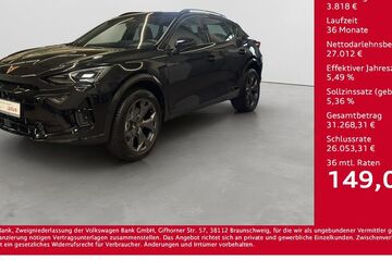 Cupra Formentor 1.050 km 30.830 &euro; Giessen 35394
