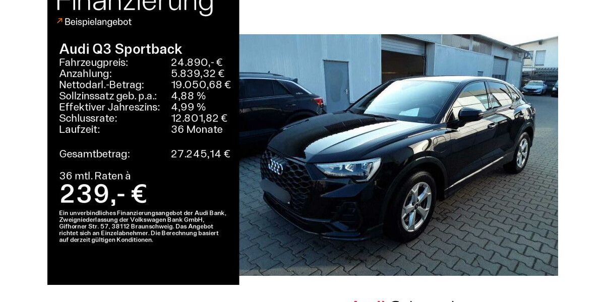 Audi Q3 74.637 km 24.890 &euro; Bad Nauheim 61231