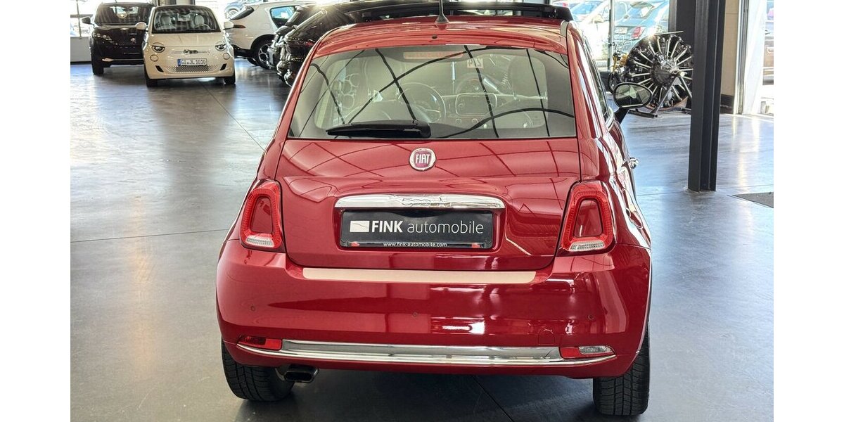 Fiat 500 0.9 TwinAir Lounge Schiebedach Klima PDC 50.900 km 10.420 &euro; Lich 35423