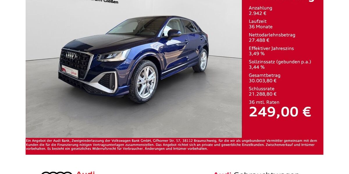 Audi Q2 19.363 km 29.830 &euro; Giessen 35394