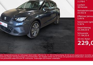 Seat Arona 1.350 km 23.330 &euro; Giessen 35394