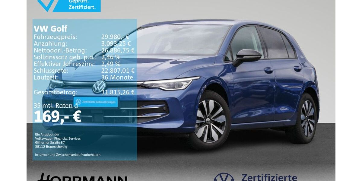 VW Golf 24.513 km 28.970 &euro; Herborn 35745