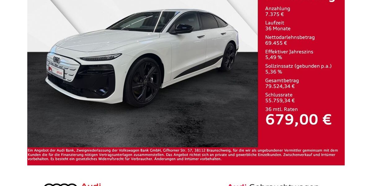 Audi S6 e-tron 37.000 km 74.830 &euro; Giessen 35394