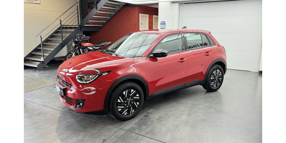 Fiat 600E Red 54 KWh 1.Hand Full LED Carplay 14.500 km 21.880 &euro; Lich 35423