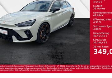 Cupra Leon 1.050 km 46.930 &euro; Giessen 35394